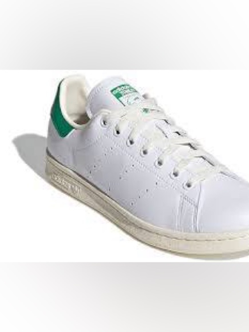 Adidas Stan Smith White Green Sneakers Women’s Size 8